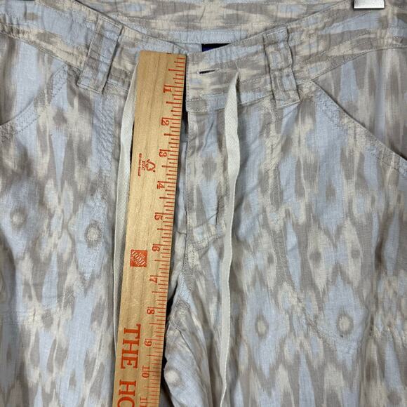 Patagonia Island Hemp Pants Womens 10 Low rise Printed - Picture 10 of 14